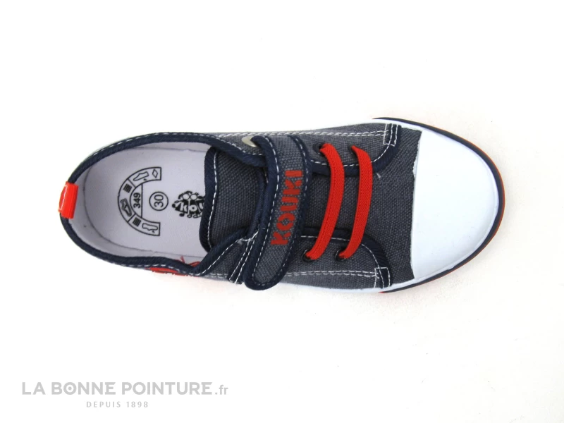 Kouki By Bopy GIMARQUE Jean - Rouge - Basket Toile GARCON 5 Kouki By Bopy GIMARQUE Jean - Rouge - Basket Toile GARCON – Image 3