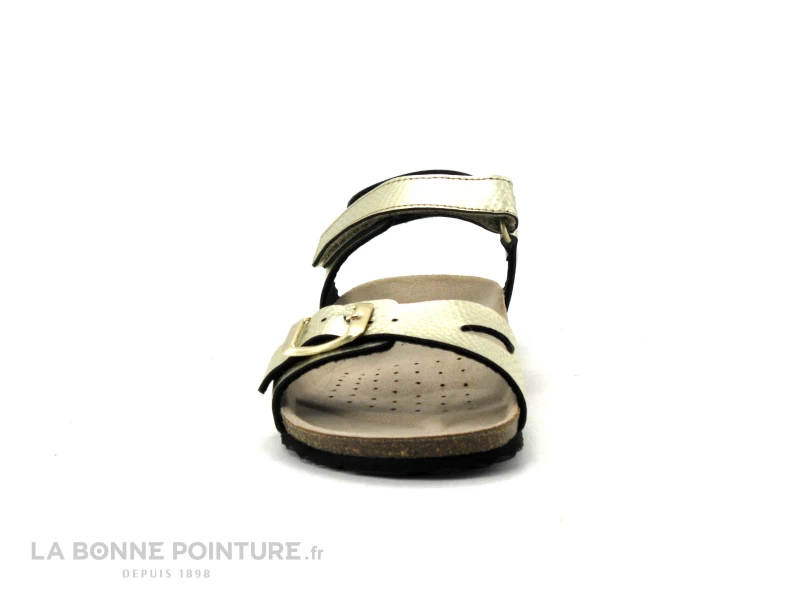 Geox ADRIEL J028MC Gold Girl - Sandale Fille Doree 4 Geox ADRIEL J028MC Gold Girl - Sandale Fille Doree – Image 2