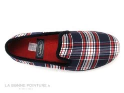 Semelflex SUPER XAVIER Marine - Rouge - Carreaux - Charentaise Homme 14 Semelflex SUPER XAVIER Marine - Rouge - Carreaux - Charentaise Homme -Les chaussures ne mentent jamais. cd24607c73b9e66c561f35ea11d5d5ef img 7775.jpg 181045