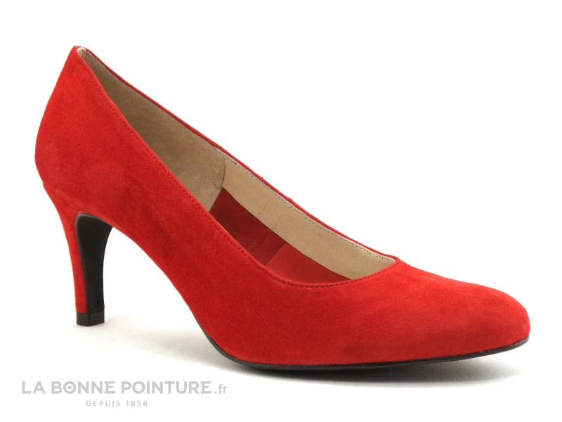 CATY KIVALA Gapa 60 - Velours Rouge - Escarpin Talon Haut 7 CATY KIVALA Gapa 60 - Velours Rouge - Escarpin Talon Haut â Image 5