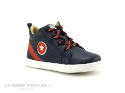 Acebos 1292 - Chaussure Montante Premiers Pas - Bleu Marine - Rouge -Les chaussures ne mentent jamais. cd24607c73b9e66c561f35ea11d5d5ef img 7895.jpg 181219