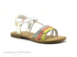 Kickers DIAMANTO Blanc Sunshine 927320 - Sandale Fille Multicolore -Les chaussures ne mentent jamais. cd24607c73b9e66c561f35ea11d5d5ef img 7914.jpg 181199