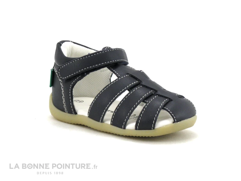 Kickers BIGFLO-2 Marine Fonce - 785385 - Sandale BEBE 3 Kickers BIGFLO-2 Marine Fonce - 785385 - Sandale BEBE