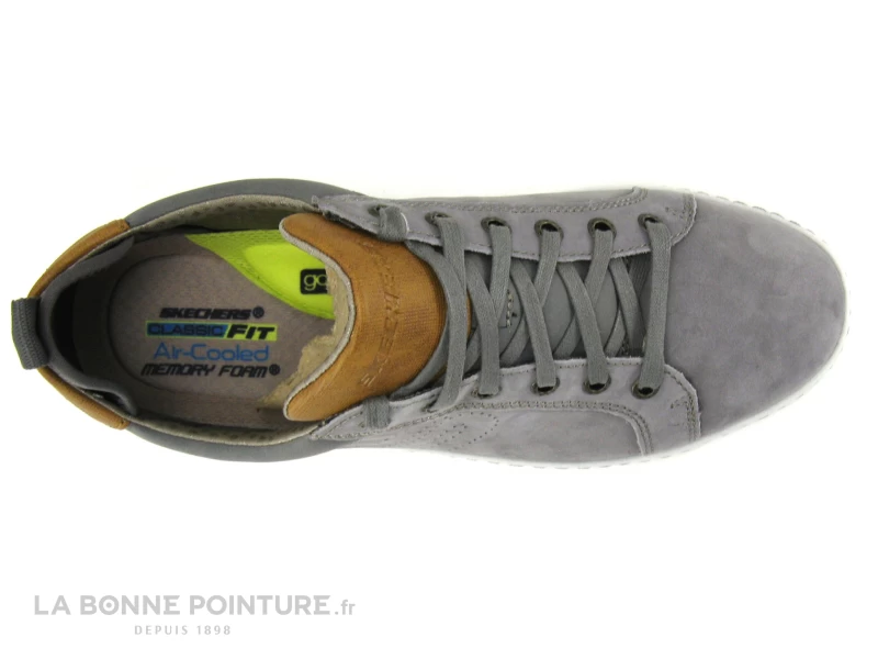 Skechers PERTOLA RUSTON 210450 - Sneakers Grise Homme 8 Skechers PERTOLA RUSTON 210450 - Sneakers Grise Homme â Image 6