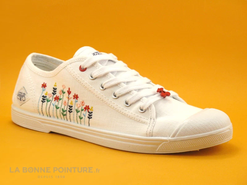 Le Temps Des Cerises Basic 02 FLOWERY - Basket Toile Fleurs 7 Le Temps Des Cerises Basic 02 FLOWERY - Basket Toile Fleurs â Image 5