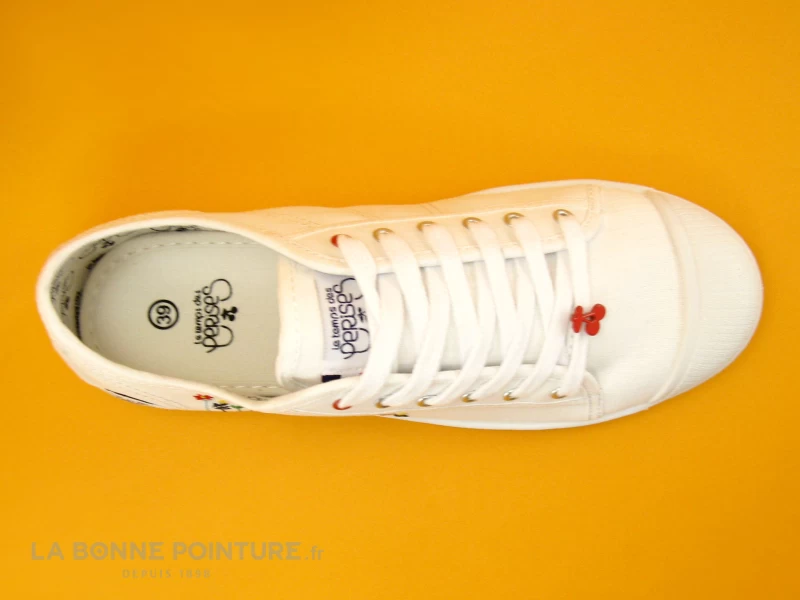 Le Temps Des Cerises Basic 02 FLOWERY - Basket Toile Fleurs 8 Le Temps Des Cerises Basic 02 FLOWERY - Basket Toile Fleurs â Image 6