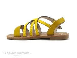 LPB BIANKA - Jaune Croco - Sandale Fille -Les chaussures ne mentent jamais. cd24607c73b9e66c561f35ea11d5d5ef img 8155.jpg 157794