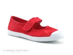 Cienta 76777 67 Ballerine Toile Rouge - Bride Velcro -Les chaussures ne mentent jamais. cd24607c73b9e66c561f35ea11d5d5ef img 8169.jpg 157817