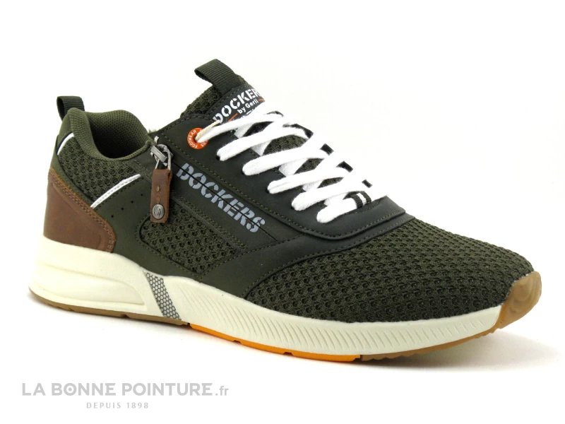 Dockers 50FL005 KAKI - Basket Basse Homme 3 Dockers 50FL005 KAKI - Basket Basse Homme