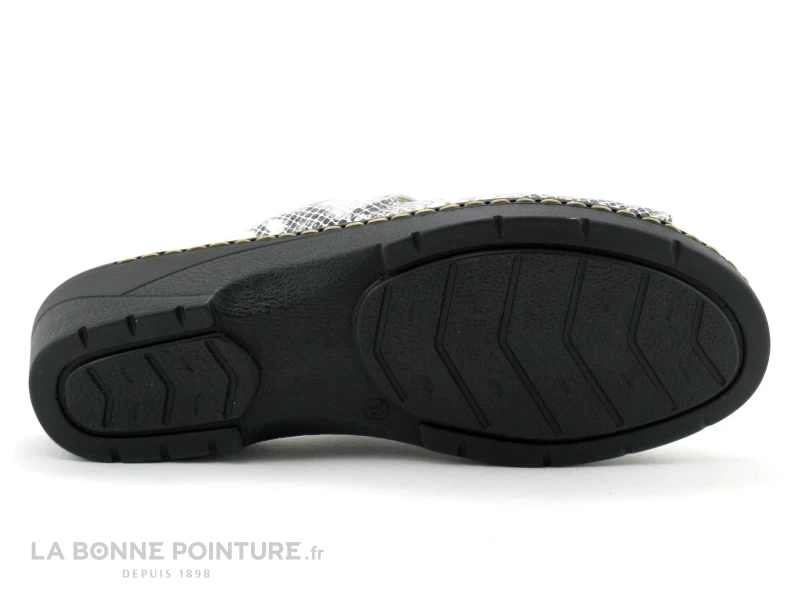 Pedi Girl DOMI AMO Off White - Reptile - Mule Serpent Femme 7 Pedi Girl DOMI AMO Off White - Reptile - Mule Serpent Femme – Image 5