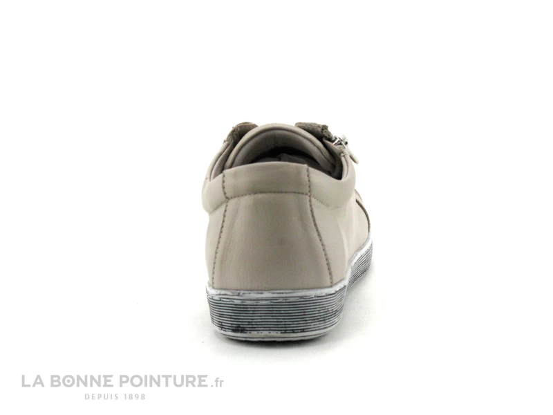 Andrea Conti 0061715 111 Silbergrau - Basket Femme Cuir Gris 6 Andrea Conti 0061715 111 Silbergrau - Basket Femme Cuir Gris – Image 4