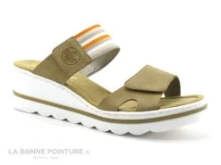 Rieker 67490-60 Morelia Sand - Mule Beige Reglable - Semelle Compensee -Les chaussures ne mentent jamais. cd24607c73b9e66c561f35ea11d5d5ef img 8630.jpg 158431