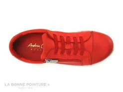 Andrea Conti 0061715 021 - Basket Femme Cuir Rouge -Les chaussures ne mentent jamais. cd24607c73b9e66c561f35ea11d5d5ef img 8903.jpg 182605