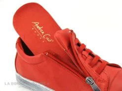 Andrea Conti 0061715 021 - Basket Femme Cuir Rouge -Les chaussures ne mentent jamais. cd24607c73b9e66c561f35ea11d5d5ef img 8909.jpg 182611