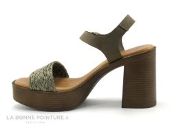 Carla Tortosa 89067 - Sandale Talon Haut Vert Kaki -Les chaussures ne mentent jamais. cd24607c73b9e66c561f35ea11d5d5ef img 8929.jpg 170311