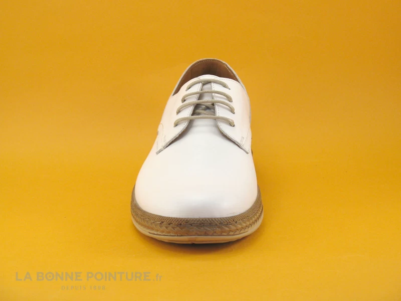 Karyoka MAGIC Blanc - Chaussure Derbi Femme 4 Karyoka MAGIC Blanc - Chaussure Derbi Femme – Image 2