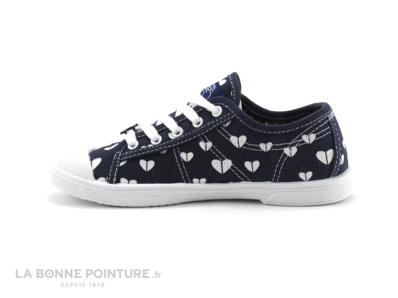 Le Temps Des Cerises Basic 02 Sweety - Marine Blanc - Basket 5 Le Temps Des Cerises Basic 02 Sweety - Marine Blanc - Basket – Image 3