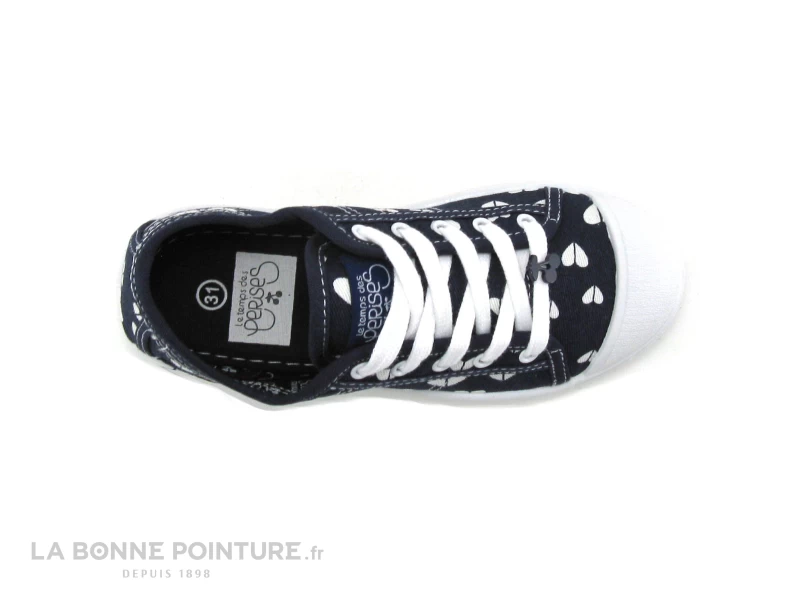 Le Temps Des Cerises Basic 02 Sweety - Marine Blanc - Basket 8 Le Temps Des Cerises Basic 02 Sweety - Marine Blanc - Basket – Image 6