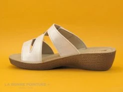 Morans MAPEAU Blanc - Mule Talon Compense - Bride Velcro 7 Morans MAPEAU Blanc - Mule Talon Compense - Bride Velcro -Les chaussures ne mentent jamais. cd24607c73b9e66c561f35ea11d5d5ef img 9537.jpg 170960
