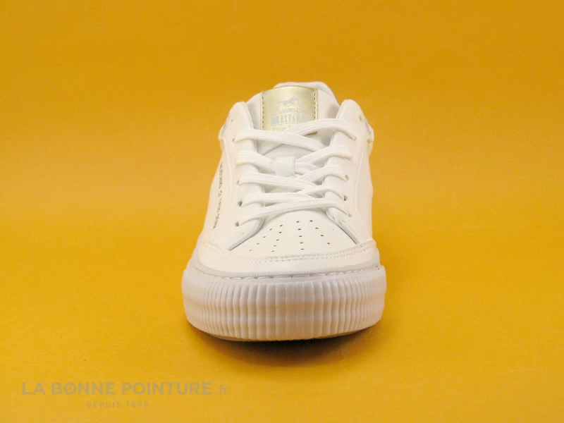 Mustang 1420-301-11 Weiss Mint - Basket Basse Femme - Blanc - Vert 4 Mustang 1420-301-11 Weiss Mint - Basket Basse Femme - Blanc - Vert â Image 2