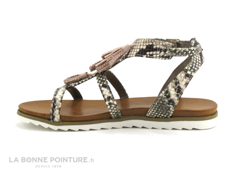 Bugatti JODIE EVO Multicolore Rose - Pompons - Sandale 5 Bugatti JODIE EVO Multicolore Rose - Pompons - Sandale – Image 3