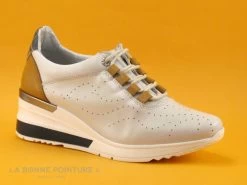 Brans 13538GHI - Gris - Camel - Bleu Croco - Basket Compensee Femme -Les chaussures ne mentent jamais. cd24607c73b9e66c561f35ea11d5d5ef img 9587.jpg 171056