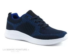 Run Away NONNO Marine - Basket Maille Homme
