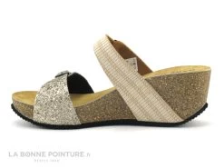 Autenti 687056 Gold - Beige - Pailletes Or - Mule Talon Compense -Les chaussures ne mentent jamais. cd24607c73b9e66c561f35ea11d5d5ef img 9979.jpg 159933